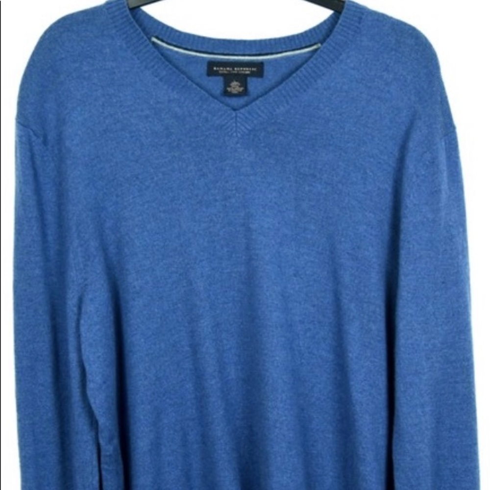 Blue Banana Republic Women’s Cropped Sweater